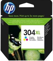 Inktcartridge hp n9k07ae 304xl kleur - thumbnail