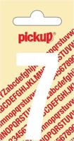 Plakcijfer Nobel Sticker witte cijfer 7 Pickup - Pickup - thumbnail