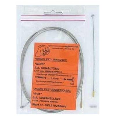 SLURF derailleur-binnenkabel "gf1219225rvs" derail.inner cab. "gf1219225rvs" 2,5m sst
