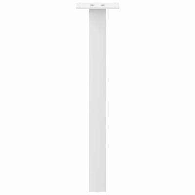 Salontafelpoten 4 st 30 cm staal wit