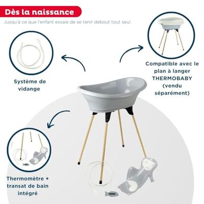 THERMOBABY BADPAKKET VASCO 5 IN 1 CHARM GREY