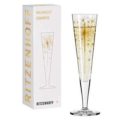 Ritzenhoff Champus Champagneglas Goldnacht 8268 0,2l