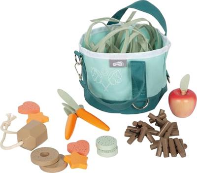 Paardenvoederset met zak small foot meerkleurig