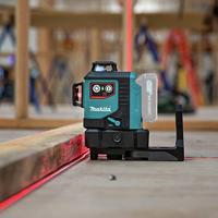 Makita SK700D Accu Kruislijnlaser 12V Max rood 3x 360° Basic Body - thumbnail