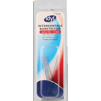 Idyl Interdentaal borstel extra fijn 3mm 7 Stuks