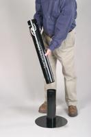 Rubbermaid peukenzuil Smokers&apos; Pole, ft 10,2 x 107,9 cm, zwart - thumbnail