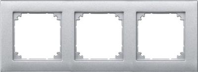 Merten 486360 Afdekking Frame System M Aluminium 1 stuk(s)