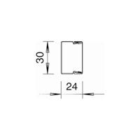 OBO Bettermann 6246974 Kabelgoot Kabelhouder (l x b x h) 2000 x 30 x 24 mm 1 stuk(s) - thumbnail