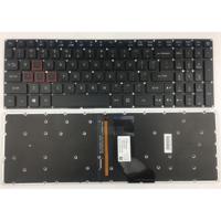 Notebook keyboard for Acer Nitro AN515-51 VX5-793 with red backlit 32PIN - thumbnail