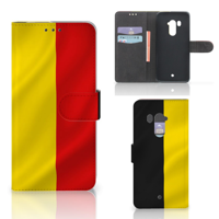 HTC U11 Plus Bookstyle Case Belgische Vlag - thumbnail