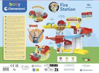 Clementoni baby garage brandweerkazerne licht en geluid - thumbnail