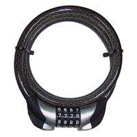 SECURITY Plus spiraal-kabelslot "zl72" curly cab.lock sec.plus zl72 - thumbnail