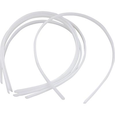 Creativ Company Haarbanden, b: 8 mm, wit, 20 stuk/ 1 doos