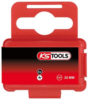 KS Tools 911.8427 Torq-bit Speciaal staal C 6.3 5 stuk(s)