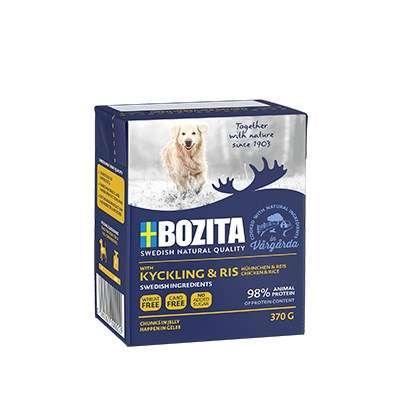 Bozita 4262 natvoer voor hond Kip Volwassen 370 g Bozita 4262 natvoer voor hond Kip Volwassen 370 g