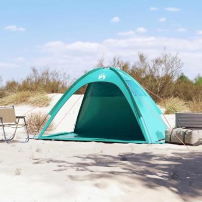 VidaXL Strandtent waterdicht zeegroen
