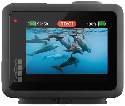 GoPro HERO Actioncam 4K, 2.7K, Full-HD, Beeldstabilisering, Bluetooth, Stofdicht, Waterdicht, WiFi, Slow motion