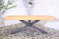 SenS-Line: Brighton Teak Tuintafel - Antraciet - thumbnail