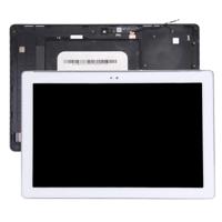 LCD-scherm en Digitizer met Frame voor Asus ZenPad 10 Z300C / Z300CG / Z300CL / Z300CNL / P023 / P01T (groene Flex kabel versie) (wit) - thumbnail