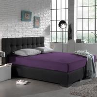 Dreamhouse Enkel Jersey 135 gr. Hoeslaken Paars 140 x 200 - thumbnail