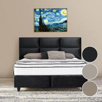 Dreamhouse - Mississippi Boxspring - Beige - 140 x 200 / Met montage / GRATIS levering - thumbnail