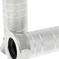 Vicma Rubber grip chrome - thumbnail