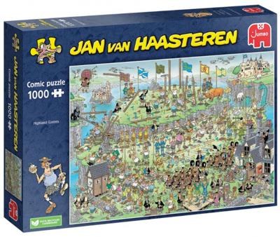 Jan van Haasteren - Highland Games Puzzel 1000 Stukjes