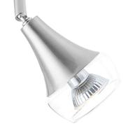 Light depot - LED opbouwspot Vaya 2L - 26 cm - mat staal - Outlet - thumbnail