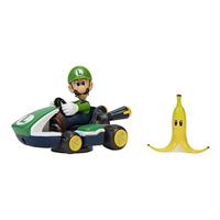 Mario Kart Mini Racer - Spin Out Luigi Kart - thumbnail