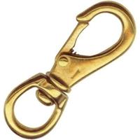 GS71305 - DRAAIBARE BRONZEN KARABIJNHAAK. 80MM. - thumbnail