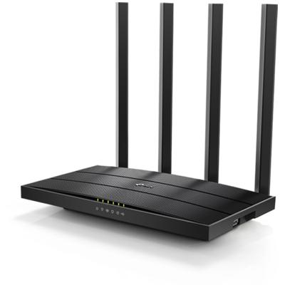 TP-Link Archer C6U draadloze router Gigabit Ethernet Dual-band (2.4 GHz / 5 GHz) Zwart