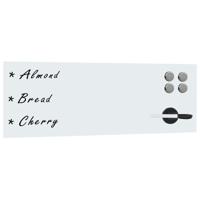 VidaXL Whiteboard voor aan de wand magnetisch 60x20 cm glas - thumbnail