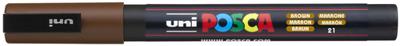Uni POSCA paintmarker PC-3M, 1,5 mm, bruin Uni POSCA paintmarker PC-3M, 1,5 mm, bruin