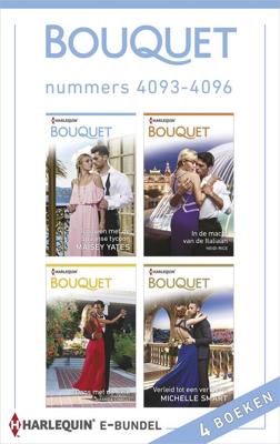 Bouquet e-bundel nummers 4093 - 4096 - Maisey Yates, Heidi Rice, Amanda Cinelli, Michelle Smart - ebook