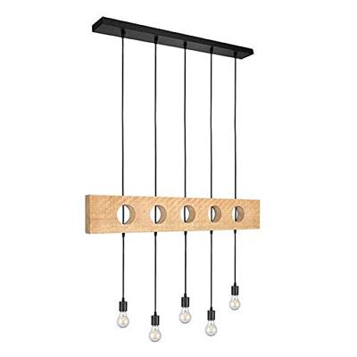 LABEL51 Hanglamp 'Timber', Mangohout, 145cm
