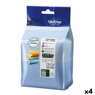 Inktcartridge Brother LC-3219XL zwart + 3 kleuren | 4 stuks