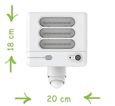 Lutec Esa LED-Sensorlamp (wit) Lutec Esa LED-Sensorlamp (wit)