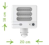 Lutec Esa LED-Sensorlamp (wit) - thumbnail