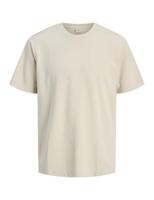 Jack & Jones Jprbluhug Ss Tee Basic T-shirts Silver Lining - thumbnail