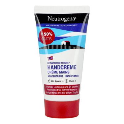 Neutrogena Handcrème Noorse Formule Zonder Parfum 50ml + 25ml gratis
