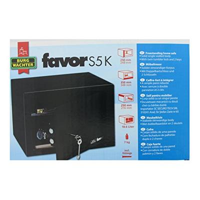 Burg Wächter 35790 FAVOR S5 K Inbraakkluis Sleutelslot
