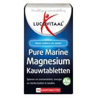 Lucovitaal Pure Marine Magnesium Kauwtabletten - thumbnail
