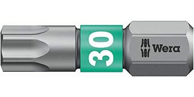 Wera 867/1 BTZ TORX® Bits, TX 30 x 25 mm - 05066128001 Wera 867/1 BTZ TORX® Bits, TX 30 x 25 mm - 05066128001