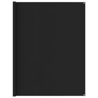 VidaXL Tenttapijt 250x300 cm zwart - thumbnail
