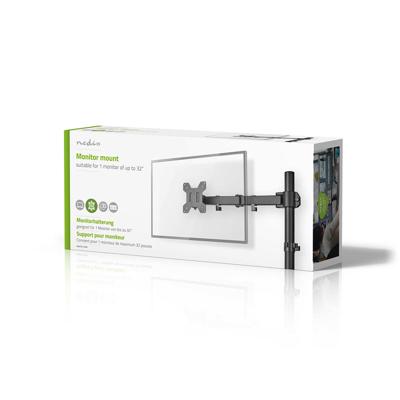 Monitorbeugel voor Bureaus | 1 Scherm(en) | 15 - 32 " | 75x75 / 100x100 | Draai- en Kantelbaar Monitorbeugel voor Bureaus | 1 Scherm(en) | 15 - 32 " | 75x75 / 100x100 | Draai- en Kantelbaar