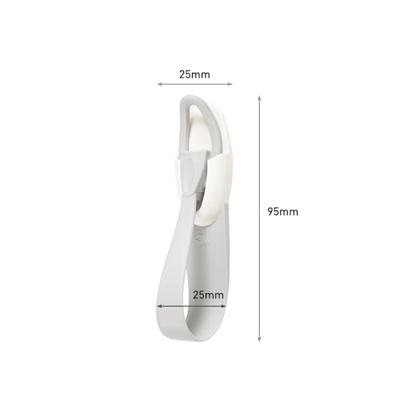 Command kabelbundelaar, medium, draagvermogen 900 gram, wit, blister van 2 stuks
