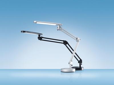 Bureaulamp hansa led 4 stars zwart