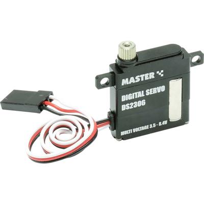 Pichler Modellbau Mini-servo Digitale servo Materiaal (aandrijving): Metaal Stekkersysteem: Uni (Graupner/JR/Futaba) Pichler Modellbau Mini-servo Digitale servo Materiaal (aandrijving): Metaal Stekkersysteem: Uni (Graupner/JR/Futaba)