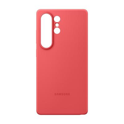Samsung Silicone Silicon Case Samsung Galaxy S25 Ultra Rood Stootbestendig Samsung Silicone Silicon Case Samsung Galaxy S25 Ultra Rood Stootbestendig