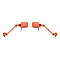 Tonone Bolt Bed Sidefit met stekker Wandlamp Set van 2 - Oranje - thumbnail